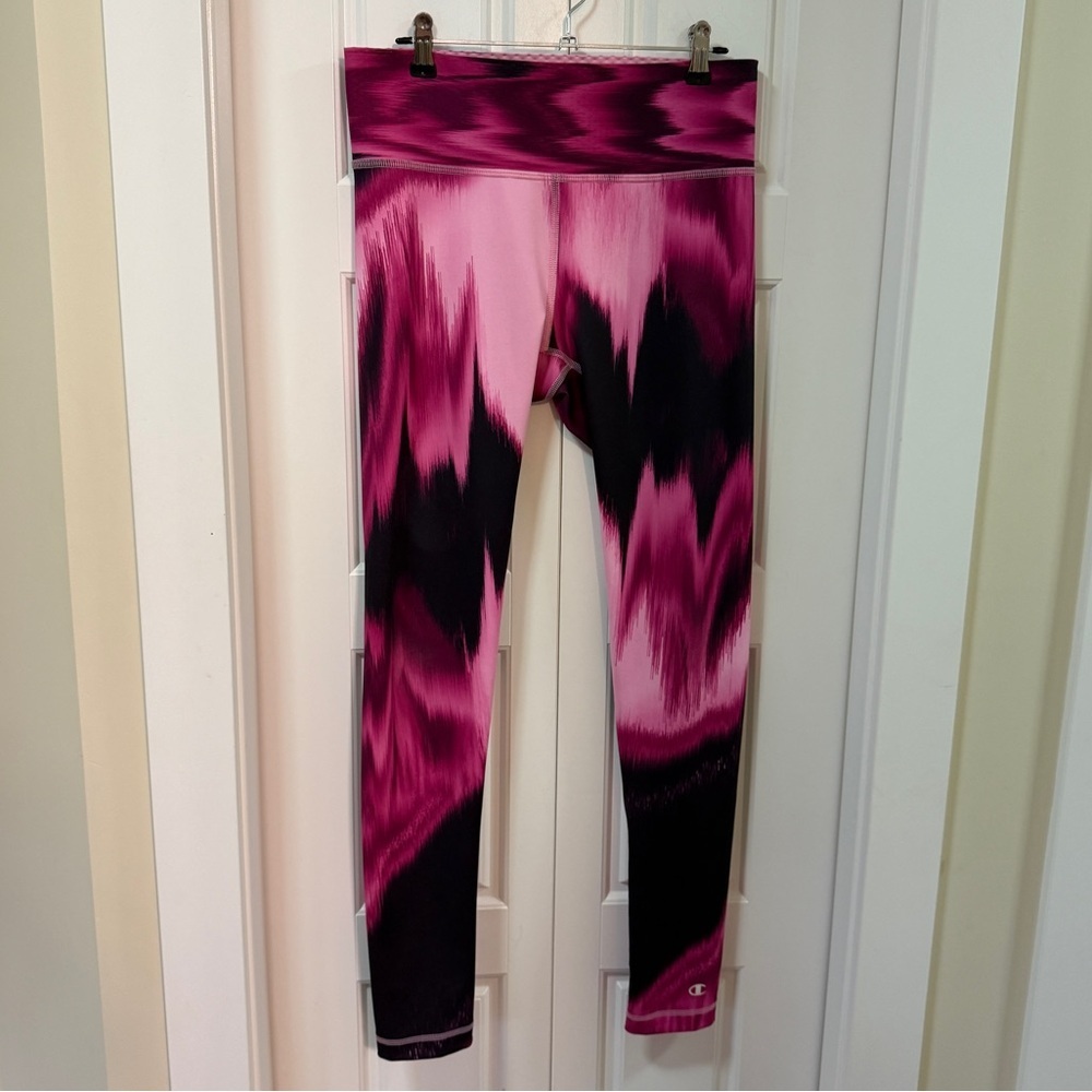 Champion PowerFlex Leggings – Pink Storm Edition | Medium
